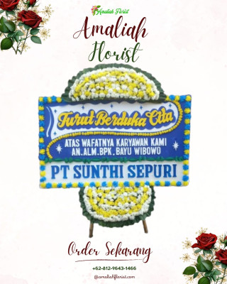 Papan Bunga Duka di Moora
