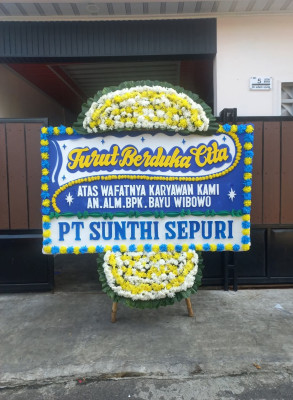 Papan Bunga Duka di Moora