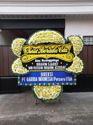 Papan Bunga Duka di Moora